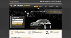 Desktop Screenshot of luxorexecutivecar.com